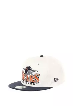 Бейсболка CHICAGO BEARS NFL ORIGINAL TEAM HELMET 9FIFTY SNAPBACK New Era, цвет weiss