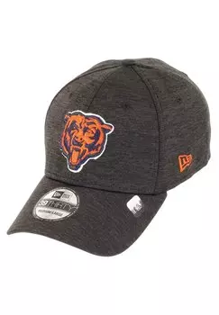 Бейсболка CHICAGO BEARS NFL SHADOW TECH BLACK 39THIRTY STRECH New Era, цвет schwarz