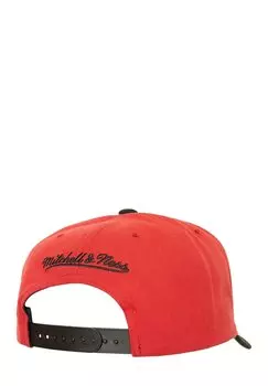 Бейсболка CHICAGO BLACKHAWKS NHL BOOM TEXT PRO VINTAGE SNAPBACK Mitchell & Ness, красный