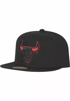 Бейсболка CHICAGO BULLS TEAM Mitchell & Ness, цвет black