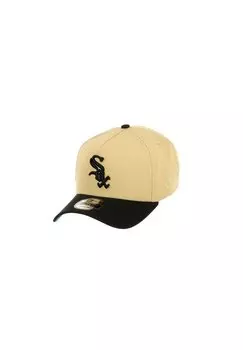 Бейсболка CHICAGO WHITE SOX MLB ALTERNATE HISTORYSIDEPATCH VEGAS 9FORTY A-FRAME SNAPBACK New Era, цвет beige