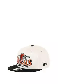 Бейсболка CINCINNATI BENGALS NFL TEAMCOLOUR 9FIFTY SNAPBACK New Era, цвет weiss