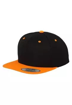 Бейсболка CLASSIC SNAPBACK 2-TONE Flexfit, цвет black/orange