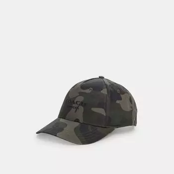 Бейсболка Coach Embroidered Baseball Hat, цвет Classic Camo