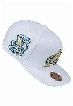 Бейсболка COLORADO AVALANCHE Mitchell & Ness, белый