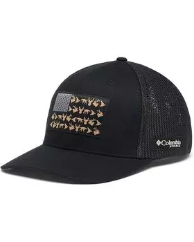 Бейсболка Columbia PHG Game Flag Mesh Ball Cap - High, черный