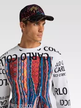 Бейсболка commisso Carlo Colucci, черный