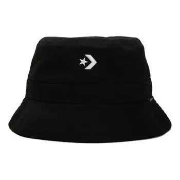 Бейсболка Converse Star Chevron Classic Bucket Hat 'Black', черный