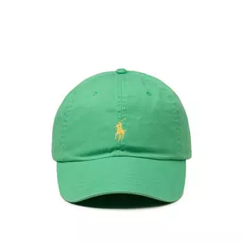 Бейсболка Cotton Chino Baseball Cap Polo Ralph Lauren, цвет classic kelly