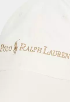 Бейсболка COTTON TWILL BALL CAP Ralph Lauren, кремовый