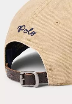 Бейсболка COTTON TWILL BALL CAP Ralph Lauren, цвет Cafe Tan