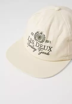 Бейсболка CREST SOFT SNAPBACK Les Deux, коричневый