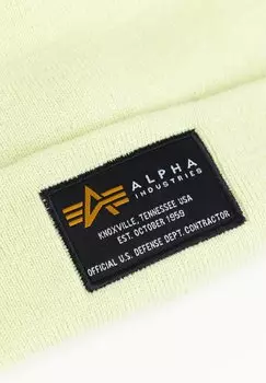 Бейсболка CREW Alpha Industries, желтый