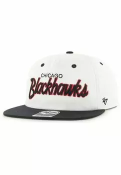 Бейсболка CROSSTOWN CHICAGO BLACKHAWKS '47, цвет white