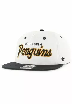 Бейсболка CROSSTOWN PITTSBURGH PENGUINS '47, цвет white