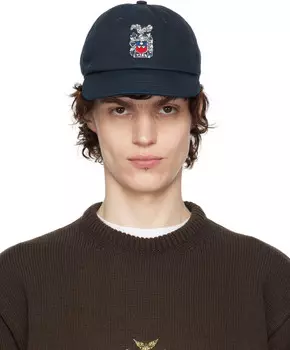 Бейсболка цвета морской волны Bally