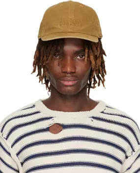 Бейсболка цвета загара MM6 Maison Margiela, Tobacco