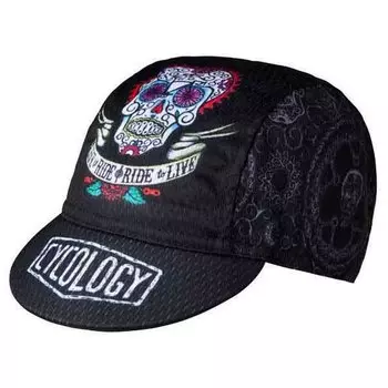 Бейсболка Cycology Day Of The Living, черный