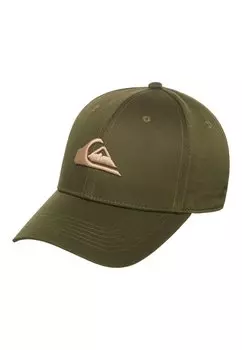 Бейсболка DECADES Quiksilver, темно-зеленый