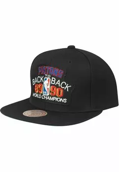 Бейсболка DETROIT PISTONS Mitchell & Ness, черный