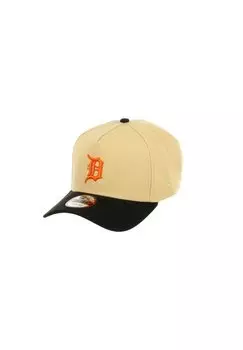 Бейсболка DETROIT TIGERS MLB TIGER STADIUM SIDEPATCH VEGAS 9FORTY A-FRAME SNAPBACK New Era, цвет beige