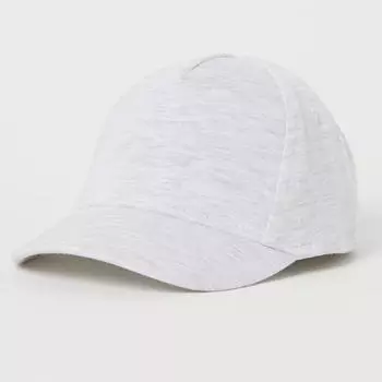 Бейсболка детская H&amp;M Cotton, светло-серый