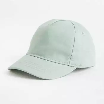 Бейсболка детская H&M Cotton, светло-зеленый