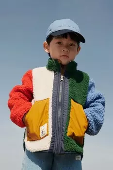 Бейсболка детская из хлопка Дэнни Liewood, темно-синий