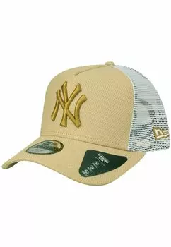 Бейсболка DIAMOND TRUCKER NEW YORK YANKEES New Era, цвет gold