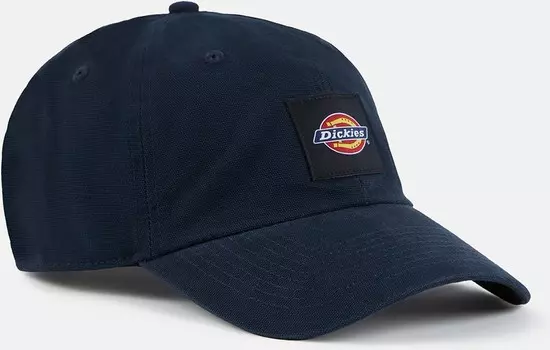 Бейсболка Dickies Washed Canvas, синий