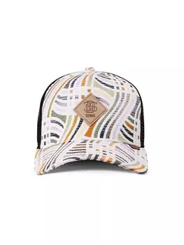 Бейсболка DJINNS Braid, разноцветный