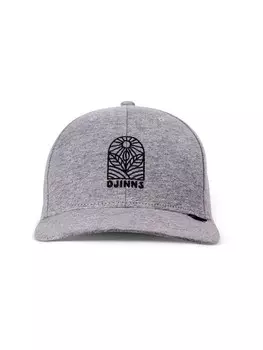 Бейсболка DJINNS Leaf Sun, серый