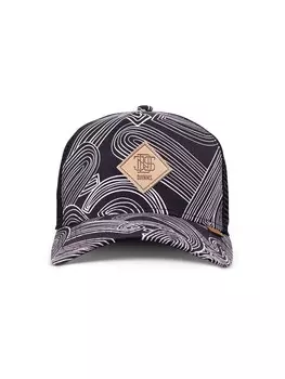 Бейсболка DJINNS Pattern, разноцветный