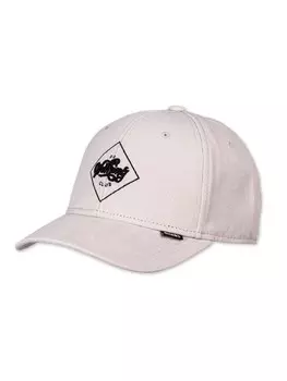 Бейсболка DJINNS Washed & Sanded, серый