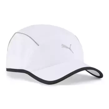 Бейсболка для бега унисекс Ess Running Cap Puma, белый