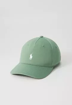 Бейсболка DOUBLE KNIT JACQUARD BALL CAP Polo Ralph Lauren, темно-зеленый