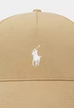 Бейсболка DOUBLE KNIT JACQUARD BALL CAP Ralph Lauren, коричневый