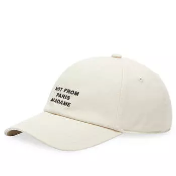 Бейсболка Drle De Monsieur Slogan Logo Cap, цвет Mastic