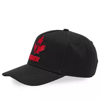 Бейсболка Dsquared2 Horror Logo Baseball Cap, черный