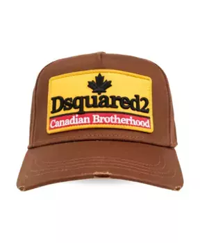Бейсболка Dsquared2, коричневый