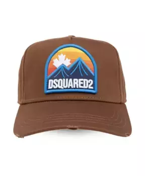 Бейсболка Dsquared2, коричневый