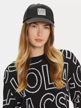 Бейсболка EA7 Emporio Armani, черный