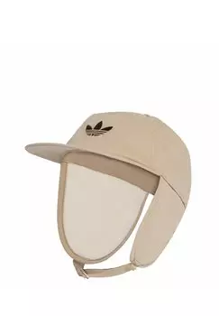Бейсболка EARFLAP Adidas Originals, бежевый