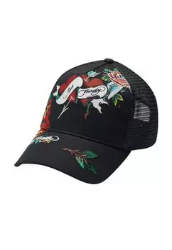 Бейсболка Ed Hardy, черный
