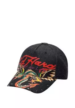 Бейсболка Ed Hardy, черный