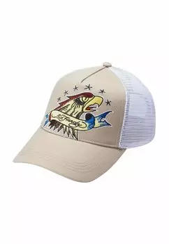 Бейсболка Ed Hardy, серый