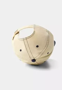 Бейсболка EMBROIDERED Bershka, синий