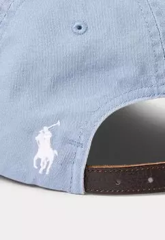 Бейсболка EMBROIDERED TWILL BALL CAP Ralph Lauren, синий