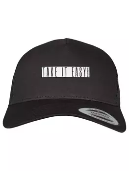 Бейсболка F4Nt4Stic TAKE IT EASY, черный
