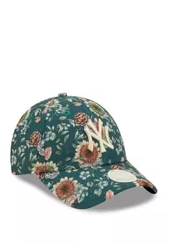 Бейсболка FAN NEW YORK YANKEES FORTY SNAPBACK VERSTELLBAR FLORAL New Era, зеленый